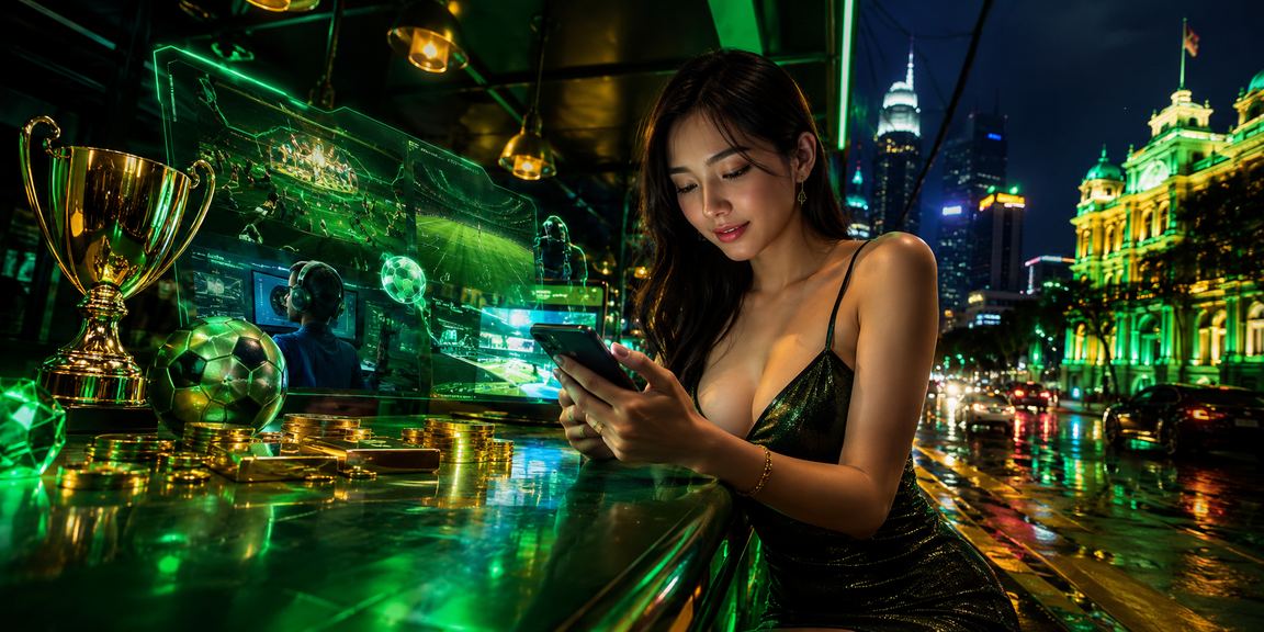 Không khí đặt cược esports sôi động về đêm tại Hồ Chí Minh với ánh đèn neon rực rỡ