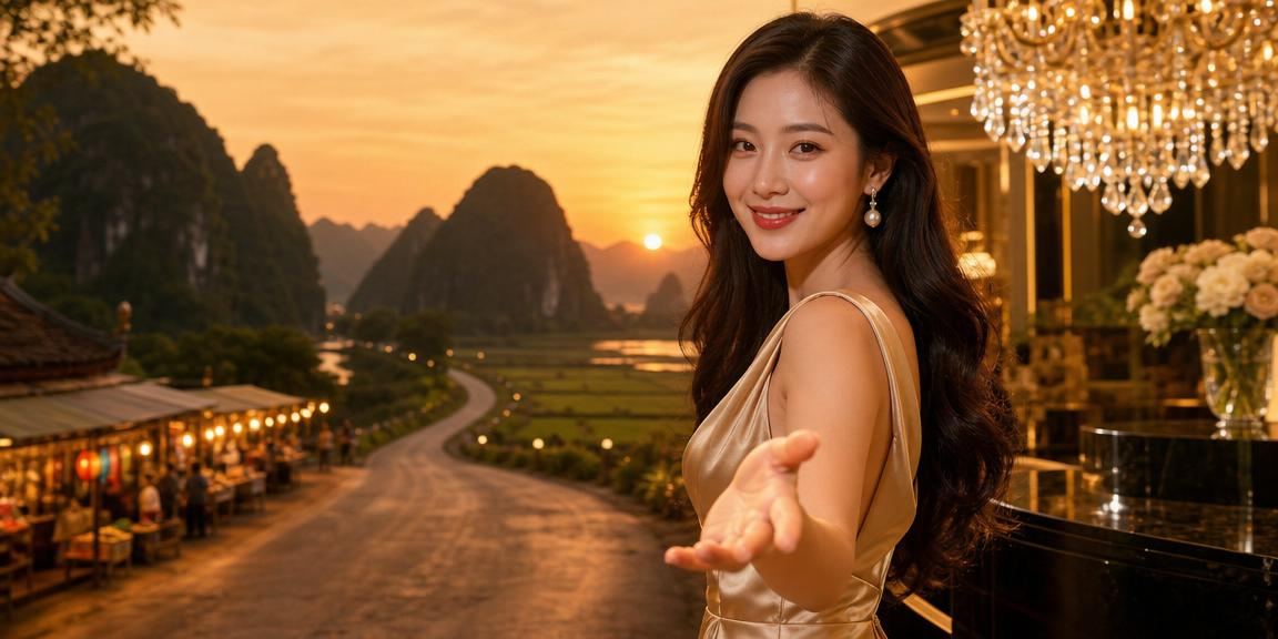 Cảnh chợ đêm Ninh Bình sôi động với người dùng theo dõi kèo thể thao trực tuyến
