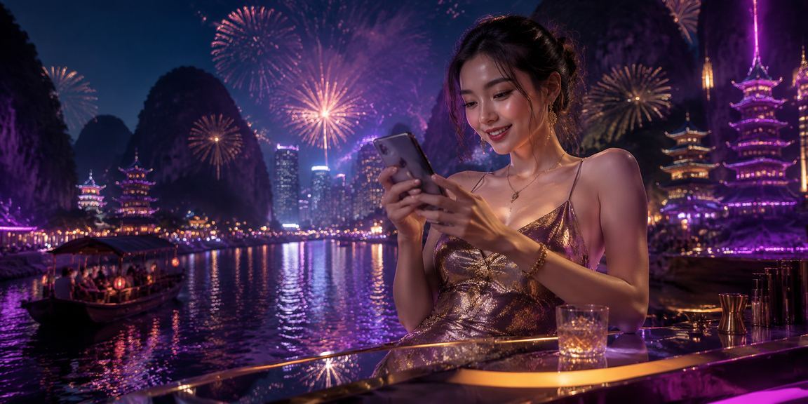 Người chơi Sài Gòn trải nghiệm baccarat live casino trên điện thoại ban đêm